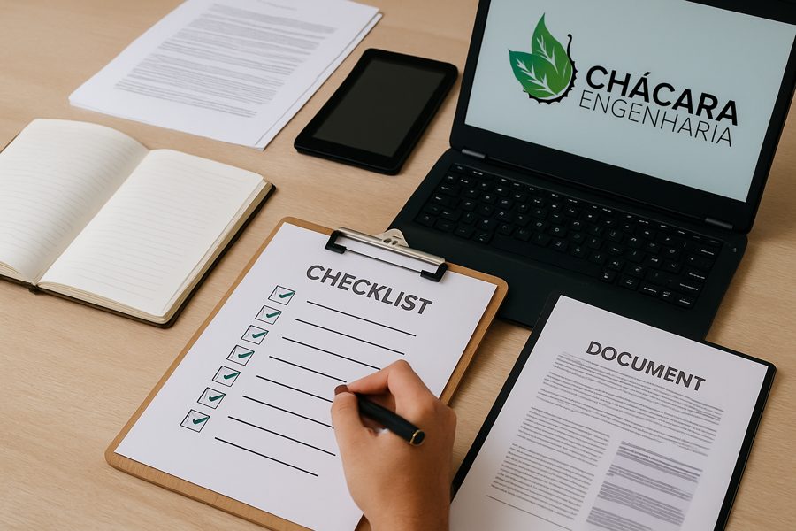 Atendimento personalizado da Chácara Engenharia